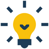 Bulb light icon png