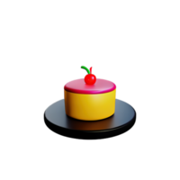 Cake 3D element png