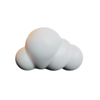 Cloud 3D Element png