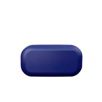 rectangle Button 3d element png