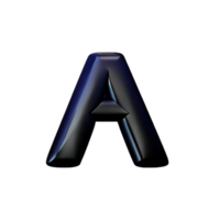 3D Letter A png