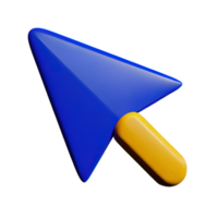 Cursor 3d element png