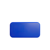 rectangle bouton 3d élément png