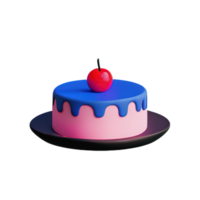 gâteau 3d élément png