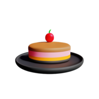 Cake 3D element png