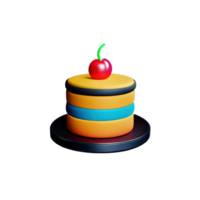 Cake 3D element png