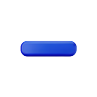 rectangle Button 3d element png