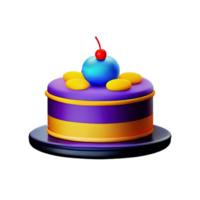 gâteau 3d élément png