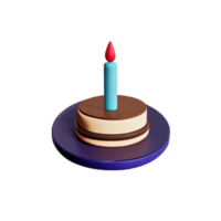 Kuchen 3d Element png