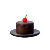 Cake 3D element png