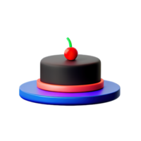 Cake 3D element png