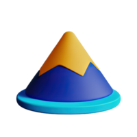 Mountain 3D Illustration png