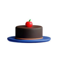 Cake 3D element png