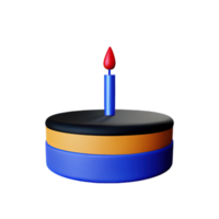 Cake 3D element png