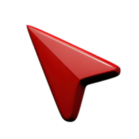 cursor 3d element png