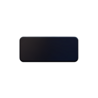 rectangle bouton 3d élément png