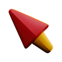 cursore 3d elemento png