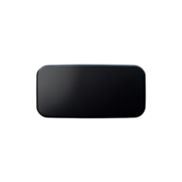 rectangle Button 3d element png