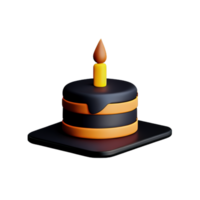 gâteau 3d élément png