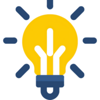 Bulb light icon png