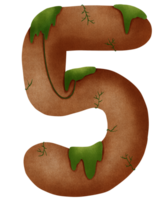 Rocky mountain number 5 five letter png