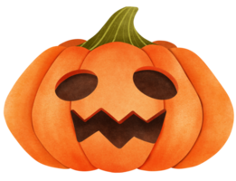 Cute halloween pumpkin lantern png