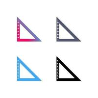 Set Square Vector Icon