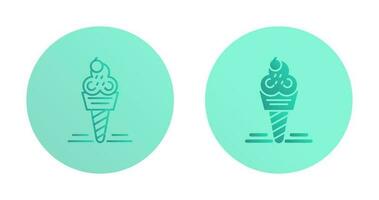 icono de vector de helado