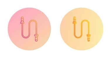 Jumping Rope Vector Icon