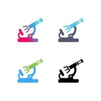 Microscope Vector Icon