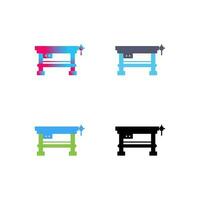 Work Bench Vector Icon