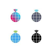 Global Signals Vector Icon