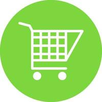 Shopping cart Vector Icon Design