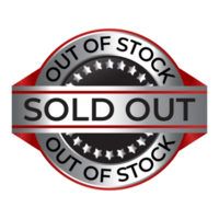 Glossy Sold Out Stamp, Sold Out Sign, Sold Out Rubber Stamp, Emblem, Logo, Rubber Stamp, Patch, Badge, Label, Seal, Symbol, Limited Stock, Out Of Stock Badge, Glossy 3D Badge png