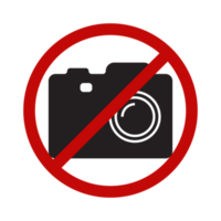 Prohibition No Photo Sign, No Photographing Prohibition Sign Symbol, No Video, No photography Icon, Do Not Take Photo Sign, Camera Icon With Red Circle, Prohibited Logo Pictogram png