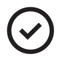 Check Mark Icon Transparent Background, Checkmark Icon, Approved Symbol, Confirmation Sign, Design Elements, Checklist, Positive Thinking Sign, Correct Answer, Verified Badge Flat Icon png