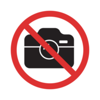 verbod Nee foto teken, Nee fotograferen verbod teken symbool, Nee video, Nee fotografie icoon, Doen niet nemen foto teken, camera icoon met rood cirkel, verboden logo pictogram png