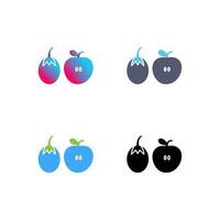 Fruits and VVegetables Vector Icon