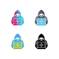 Hacker Vector Icon