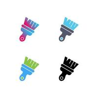 Paint Brush Vector Icon