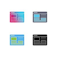 Web Design Vector Icon