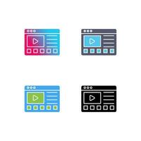 Online Tutorials Vector Icon