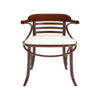 Armchair for home and office on a transparent background. isolated object png. 3D rendering png