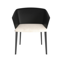 Armchair for home and office on a transparent background. isolated object png. 3D rendering png