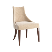 Armchair for home and office on a transparent background. isolated object png. 3D rendering png
