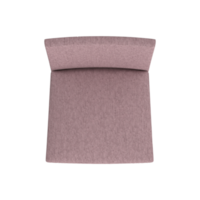 Armchair for home and office on a transparent background. isolated object png. 3D rendering png