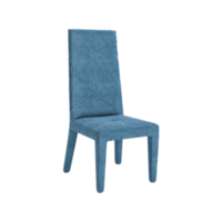 Armchair for home and office on a transparent background. isolated object png. 3D rendering png