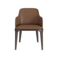 Armchair for home and office on a transparent background. isolated object png. 3D rendering png