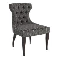 Armchair for home and office on a transparent background. isolated object png. 3D rendering png