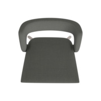 Armchair for home and office on a transparent background. isolated object png. 3D rendering png